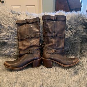 FRYE mid calf boots